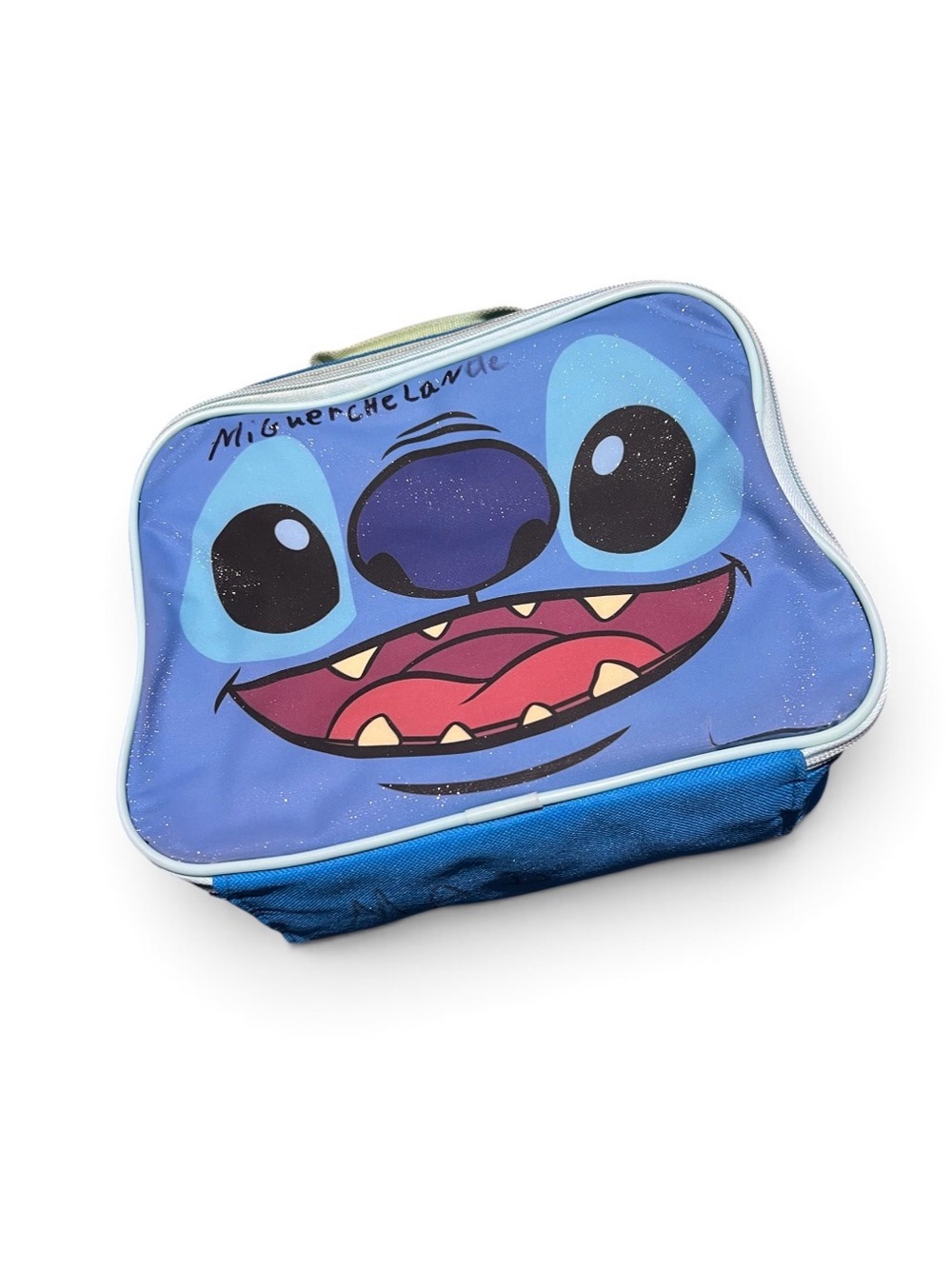 Blue Cartoon Character Kids Lunch Bag - Unbranded